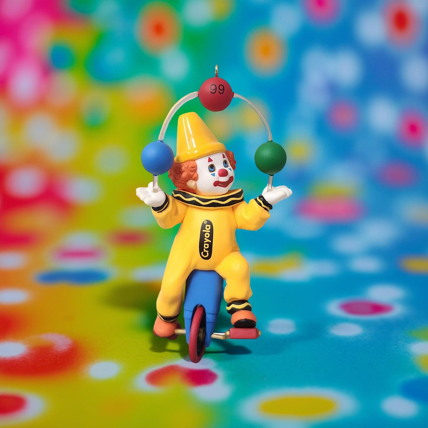 Clowning Around Ornament - Crayola Bright Hallmark Collection