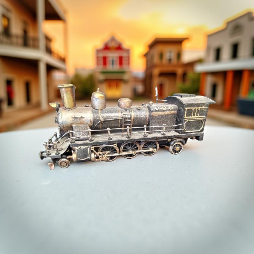 1980s Vintage Steam Engine