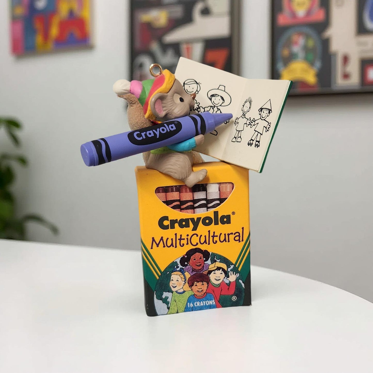 Colorful World Ornament - Crayola Bright Hallmark Collection