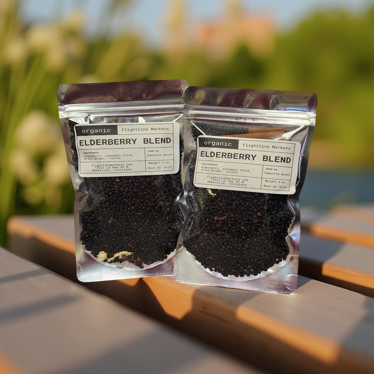 Organic Elderberry Blend Tea - Immune-Boosting Herbal Infusion
