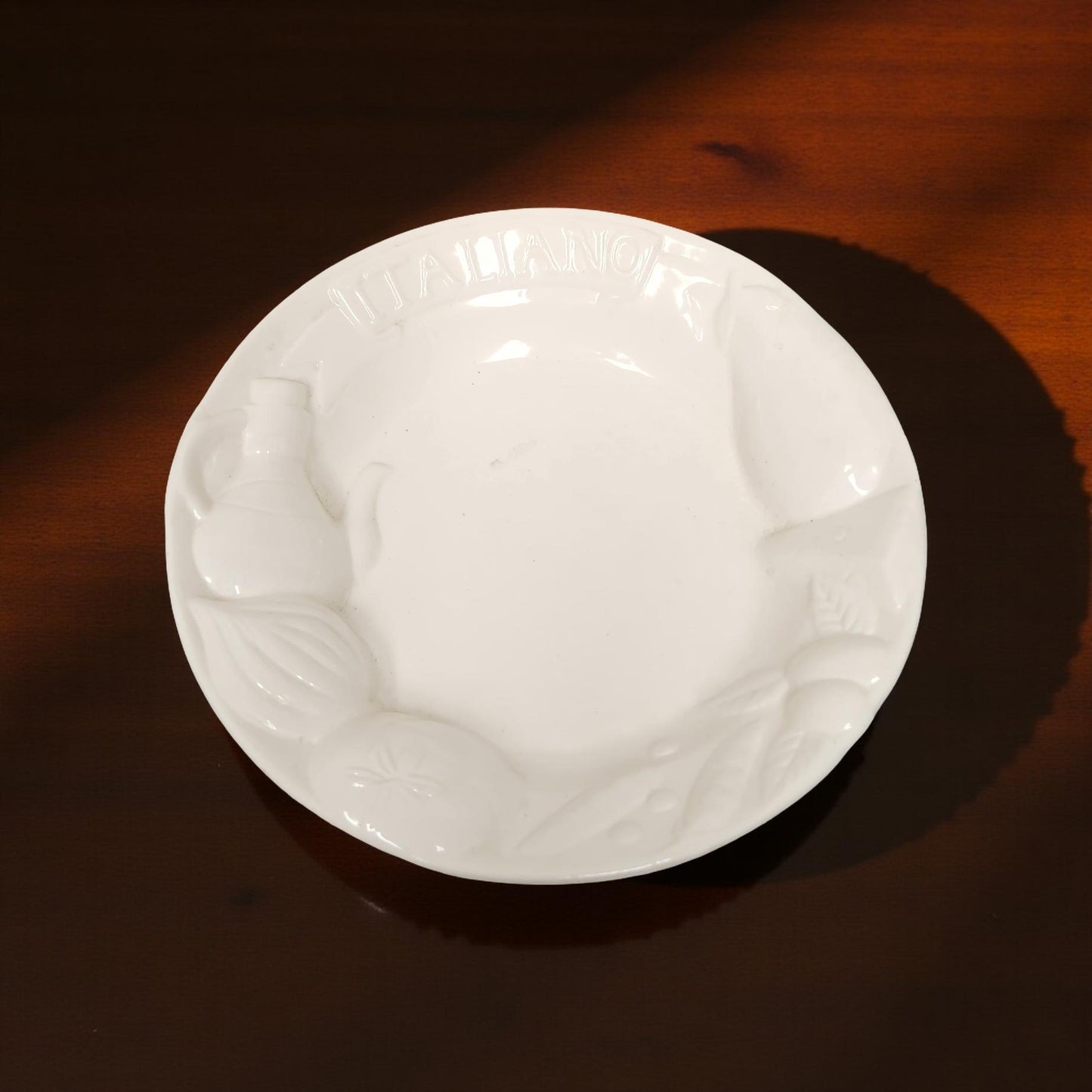 Italiano White Serving Platter