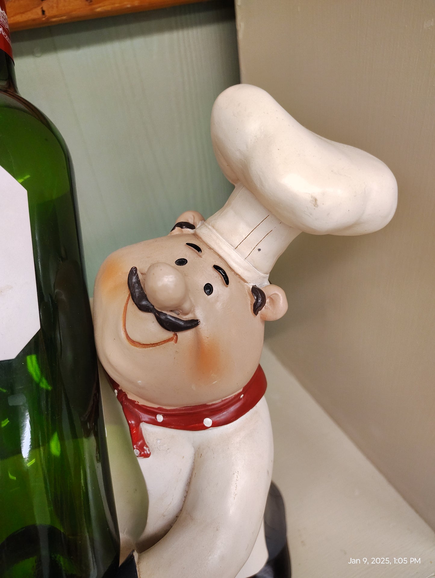 Chef Wine Bottle Holder