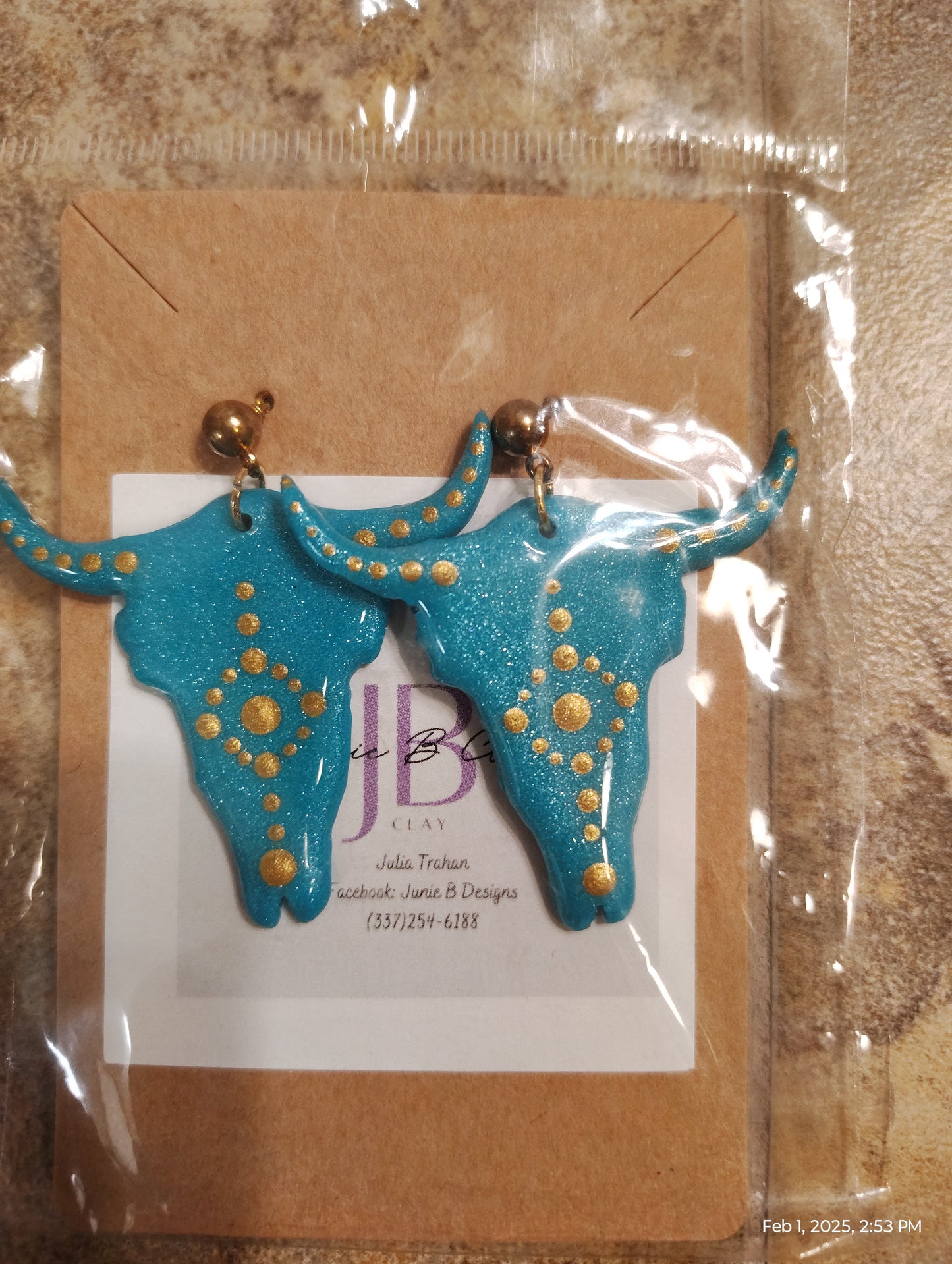 Southwest Clay Earrings JPMC
