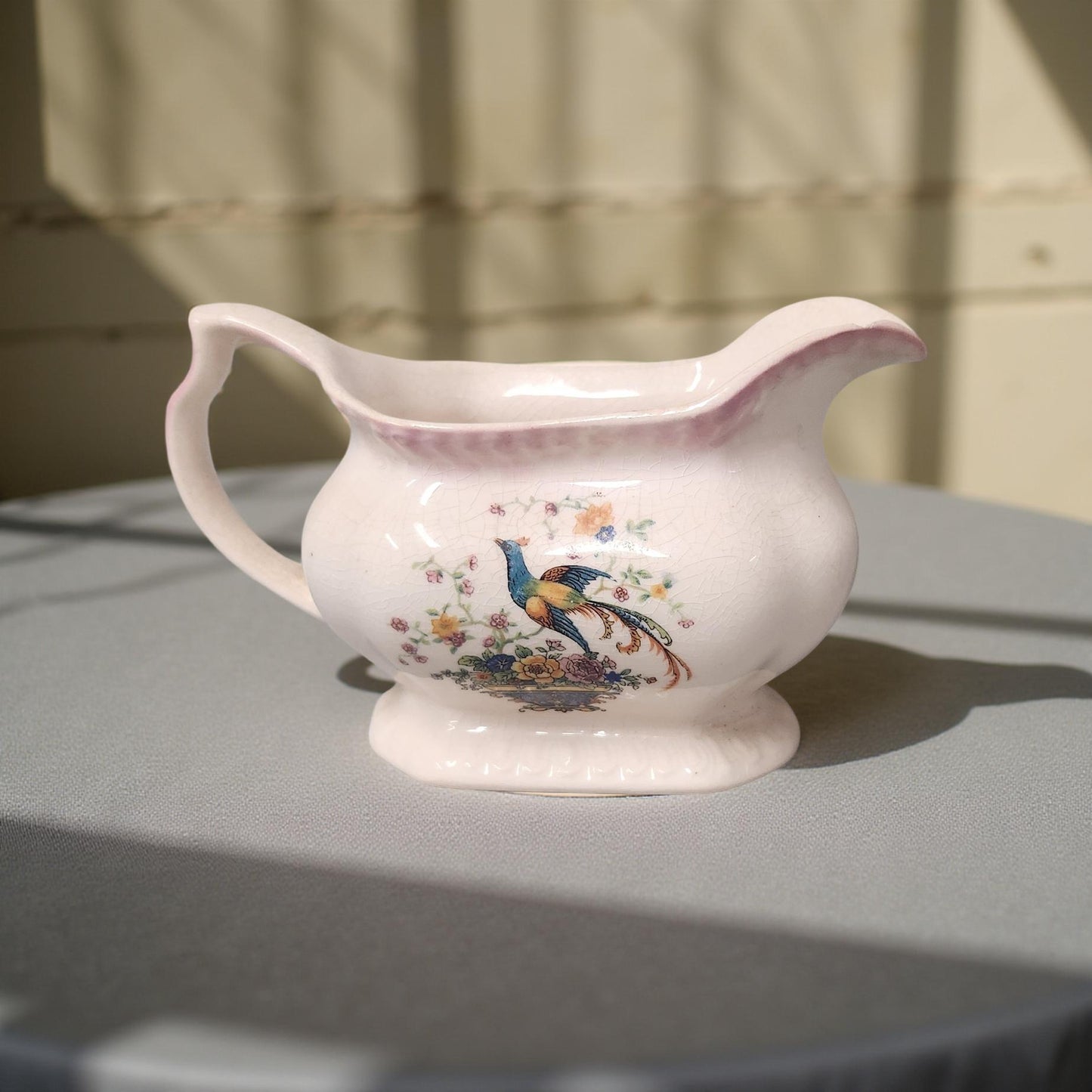Vintage Salem Heirloom Birds of Paradise Carafe