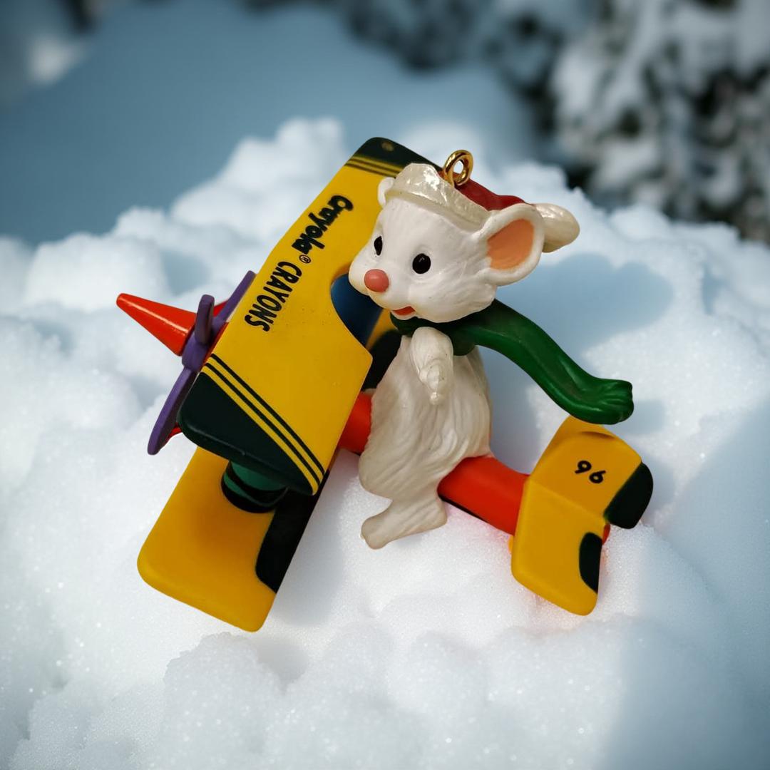 Bright Flying Ornament - Crayola Bright Hallmark Collection