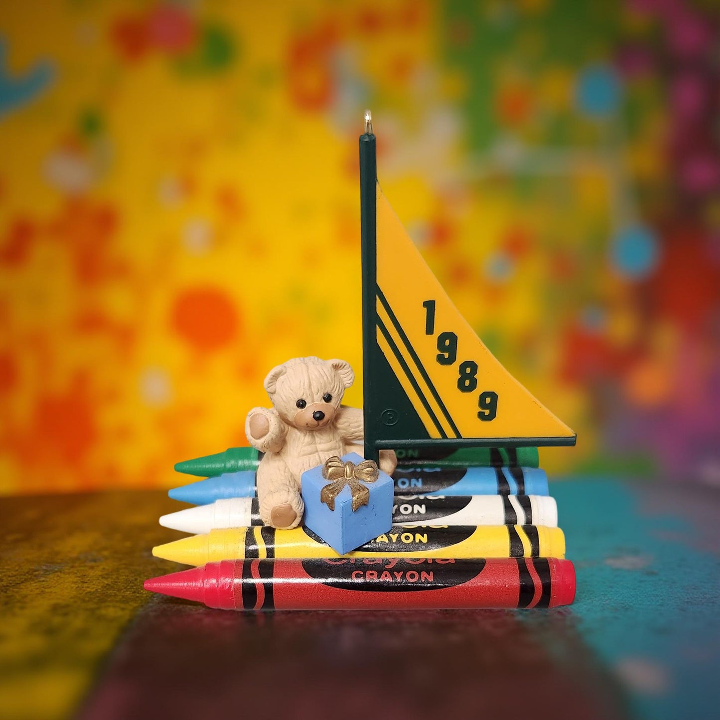 Bright Journey Ornament - Crayola Bright Hallmark Collection