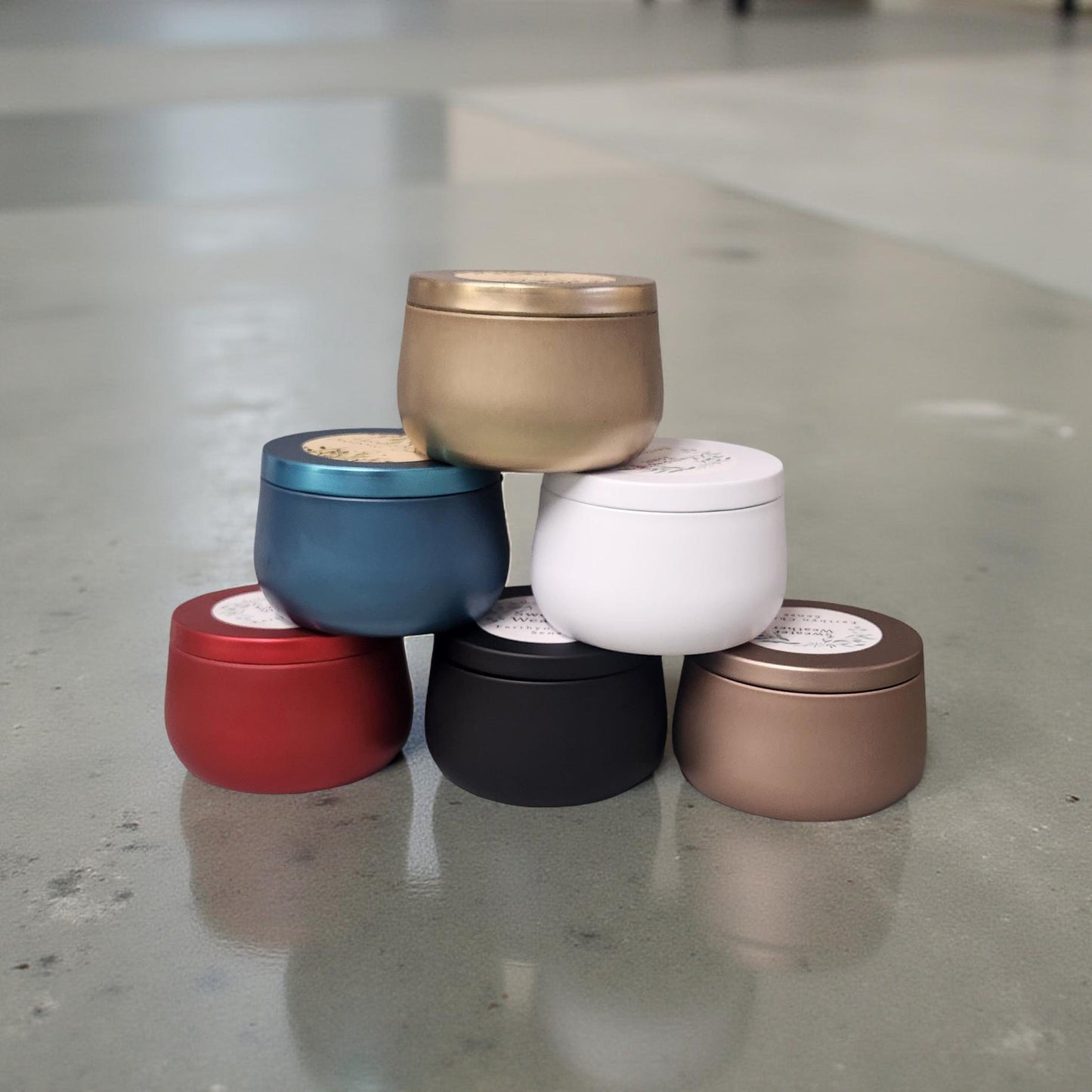 Wooden Wick Soy Candles by Earthen Charms