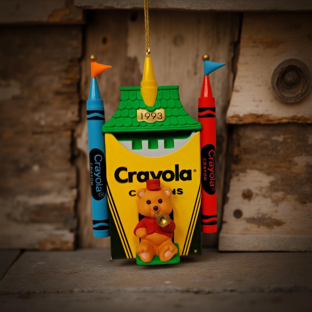 Bright Shining Castle Ornament - Crayola Bright Hallmark Collection