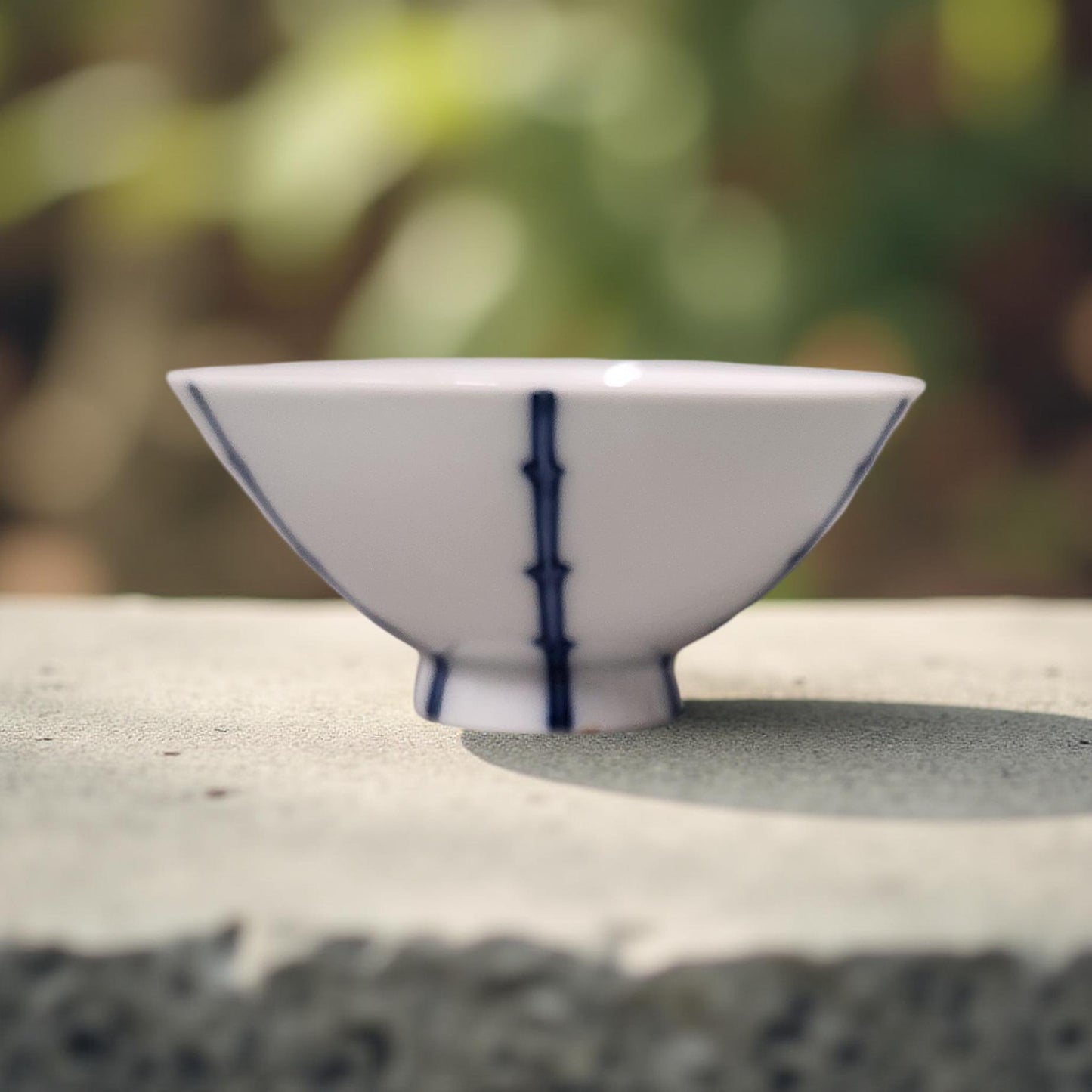 Asian Porcelain Rice Bowl