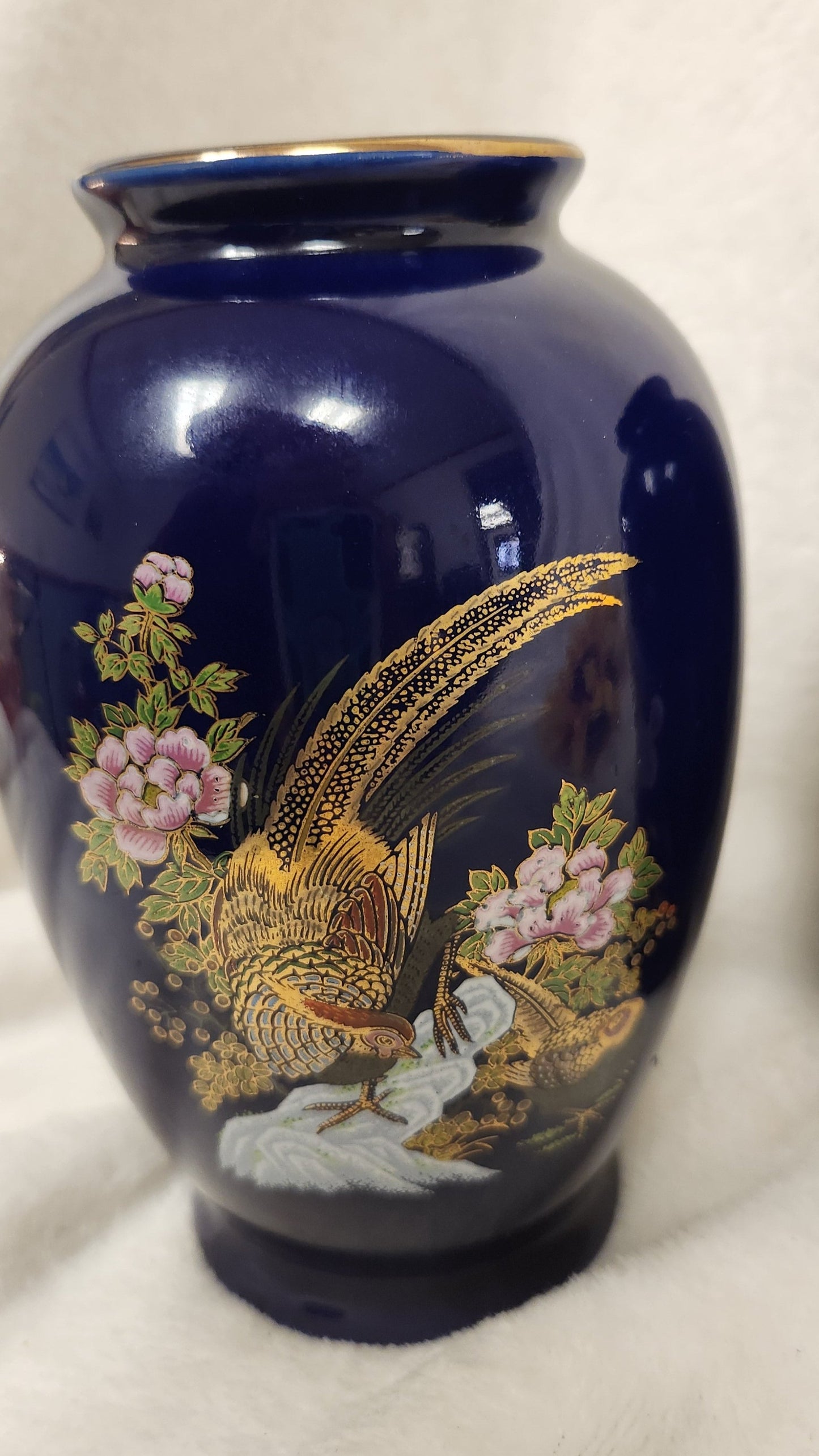 Vintage Cobalt Blue ARDCO Vase - Made in Japan