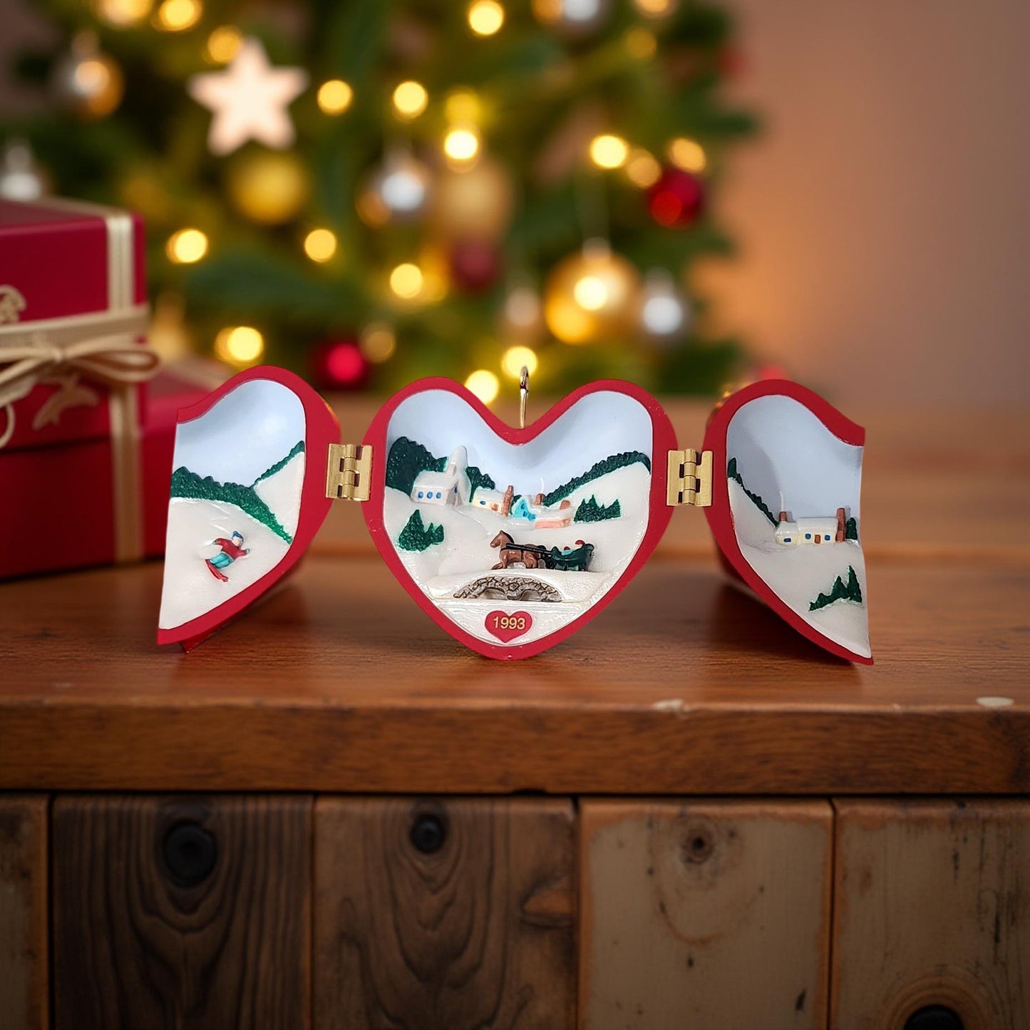 Vintage Heart of Christmas Hallmark Ornaments Collection