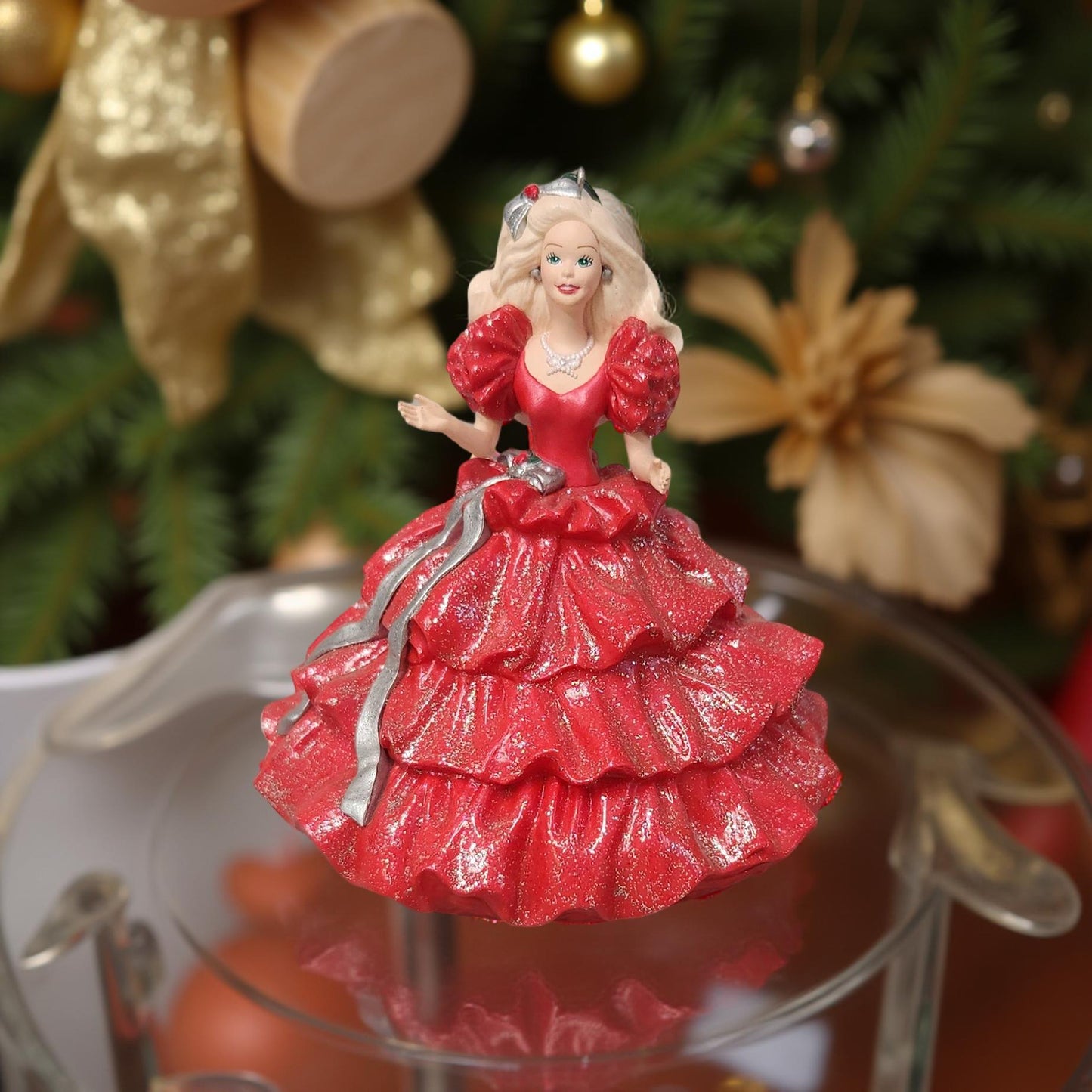 1998 Holiday Barbie Ornament - Hallmark Collection