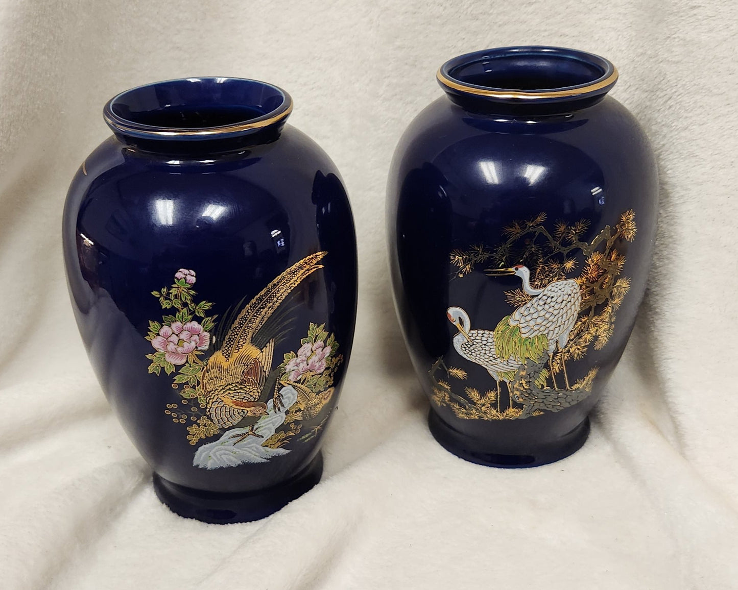 Vintage Cobalt Blue ARDCO Vase - Made in Japan