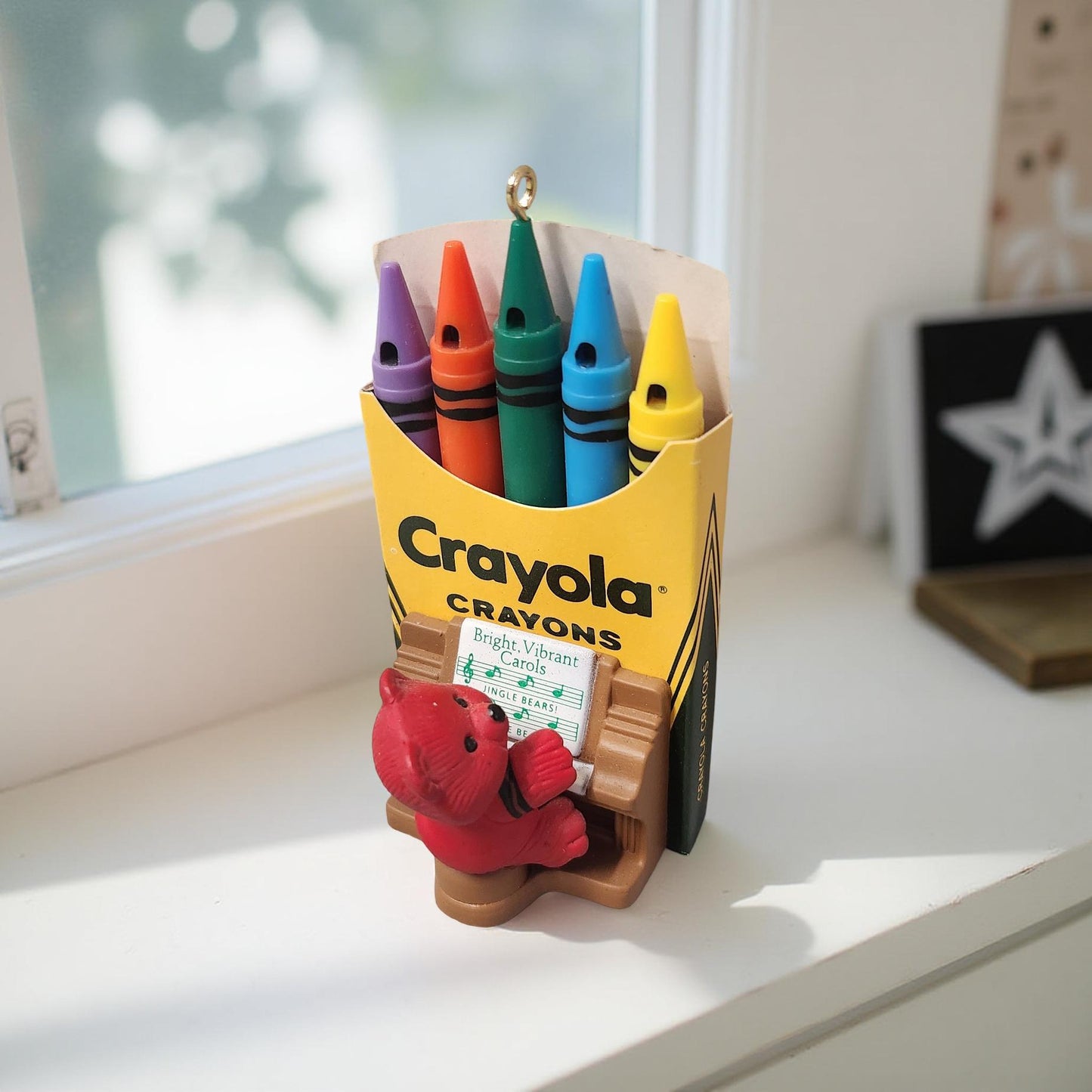 Vibrant Carols Ornament - Crayola Bright Hallmark Collection