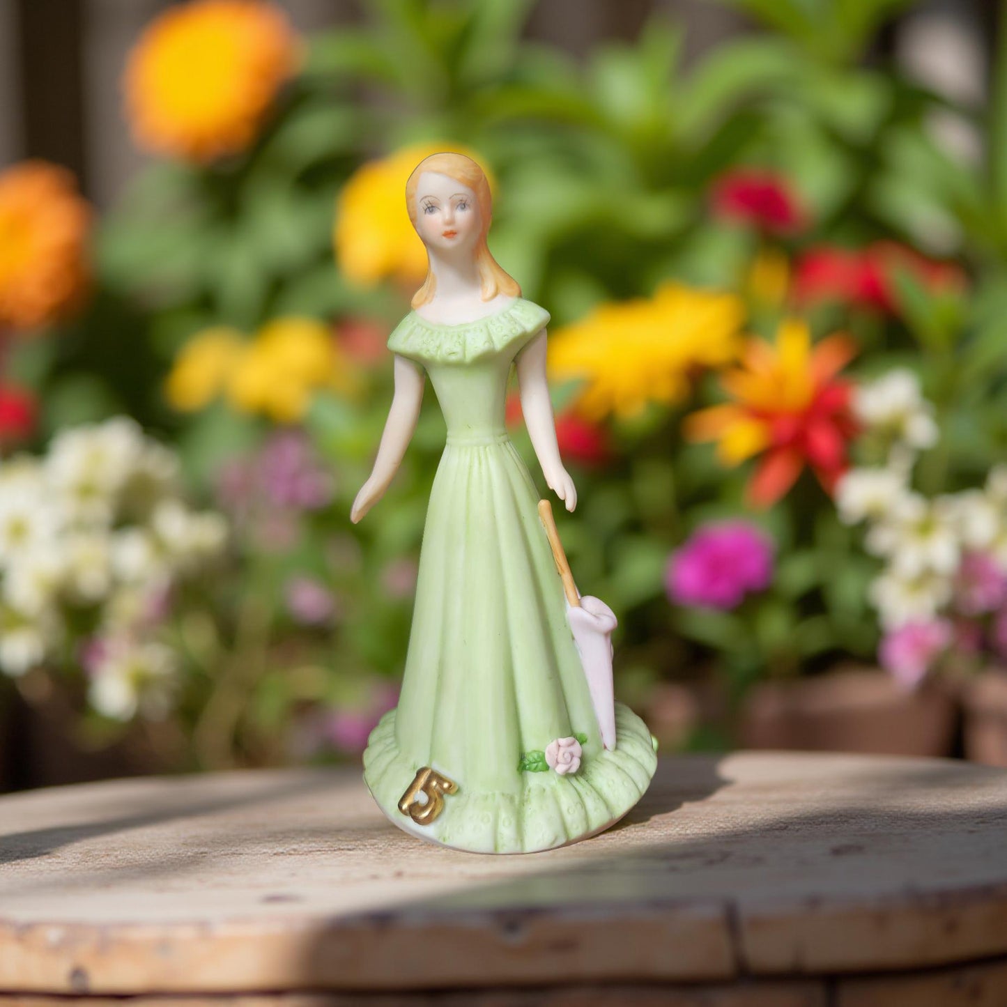 Antique Porcelain Figurines Growing Up Birthday Girls 15 - Classic Home Decor Items