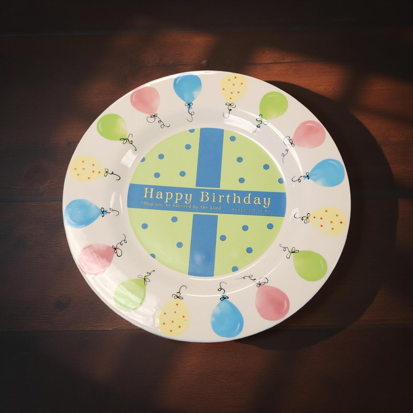 ๐โจ Celebrate in Style with a Brightly Colored Birthday Plate! ๐๐