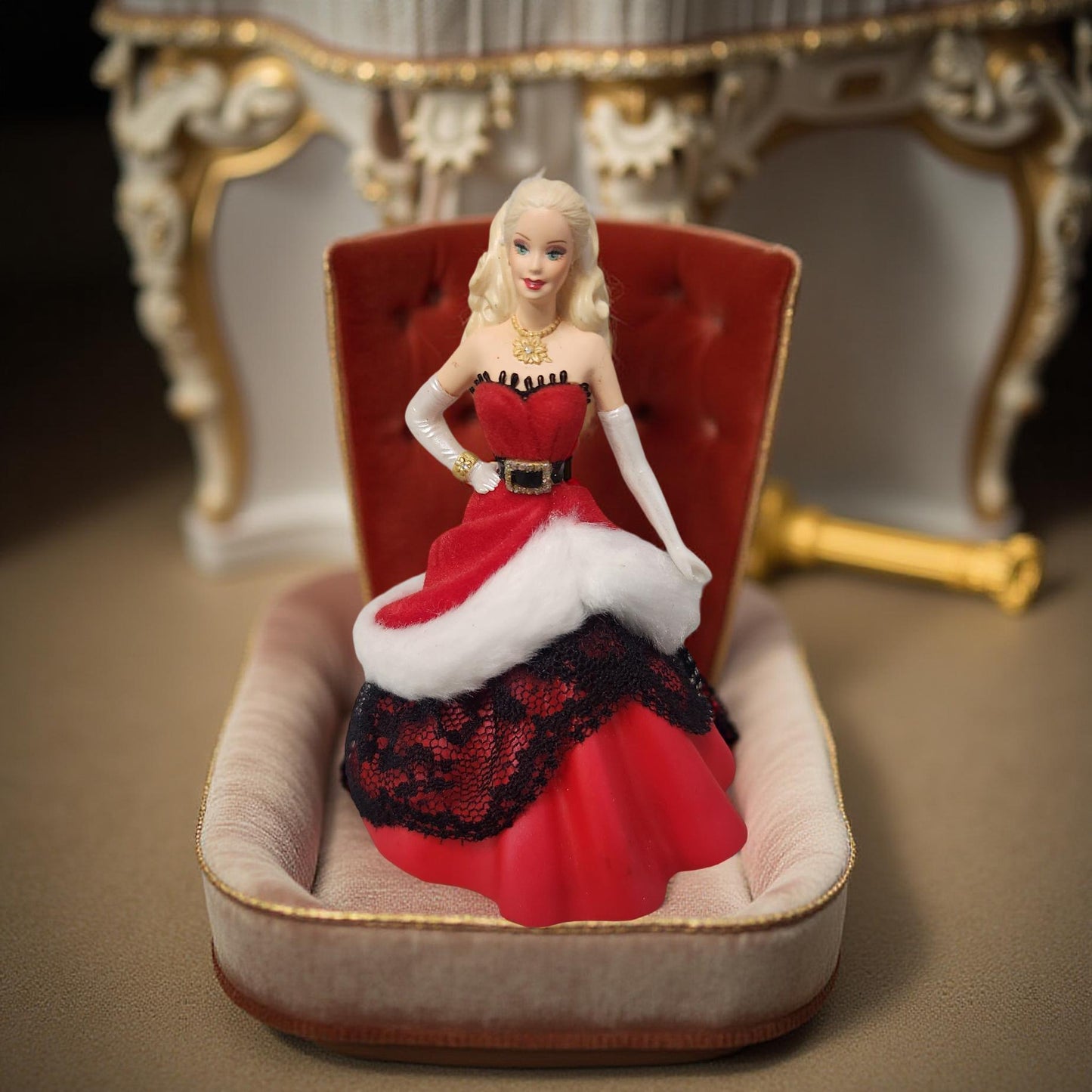 2007 Holiday Barbie Ornament - Hallmark Collection