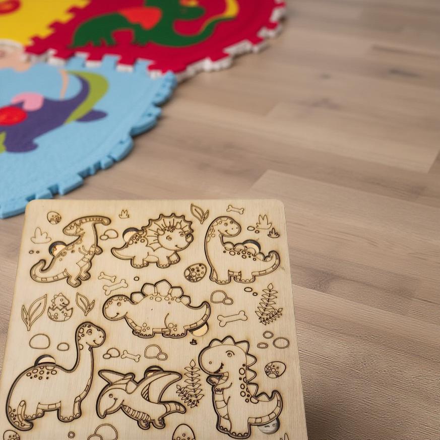 Wooden Engraved Puzzles