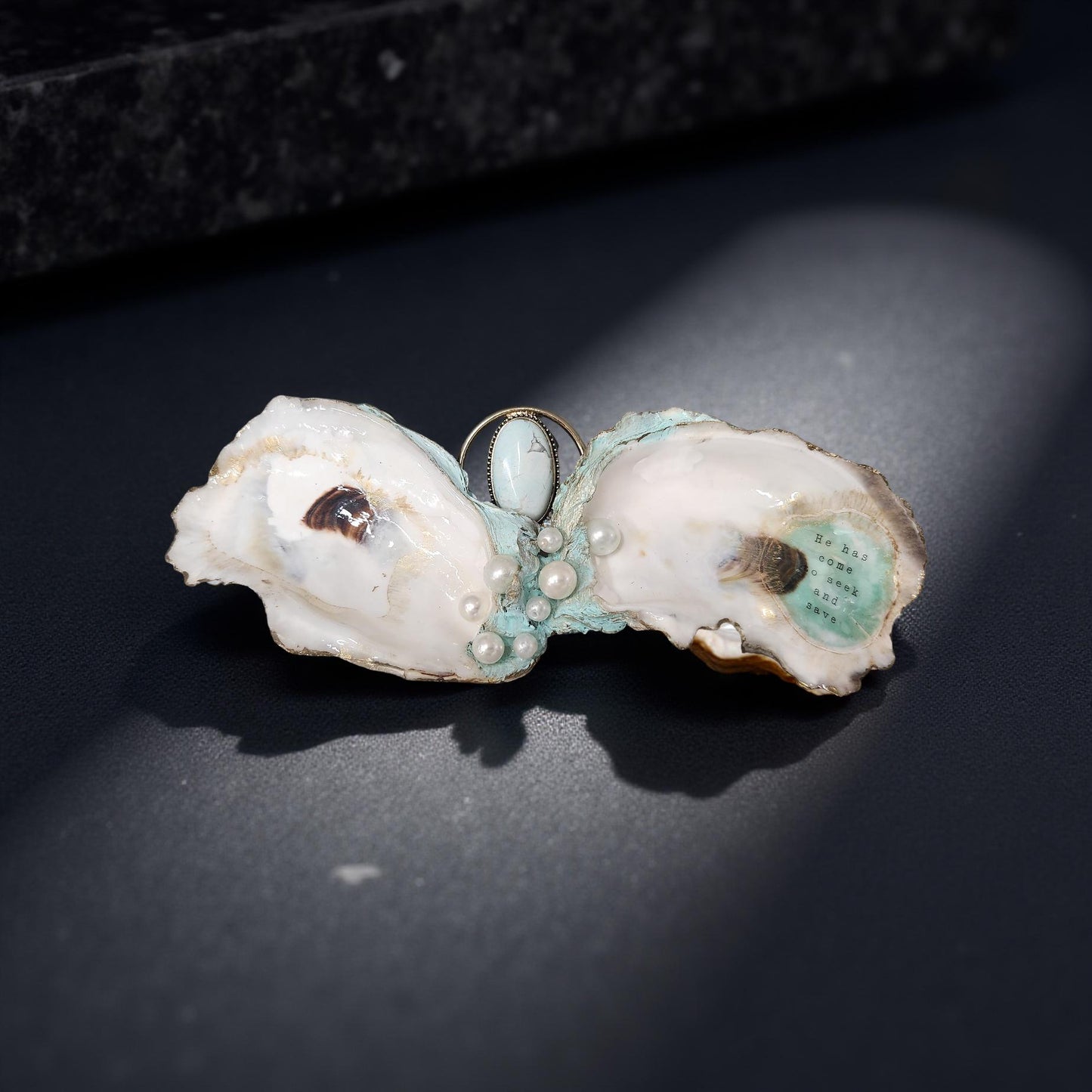 Angel Wing Oyster Shells - Hand-Crafted