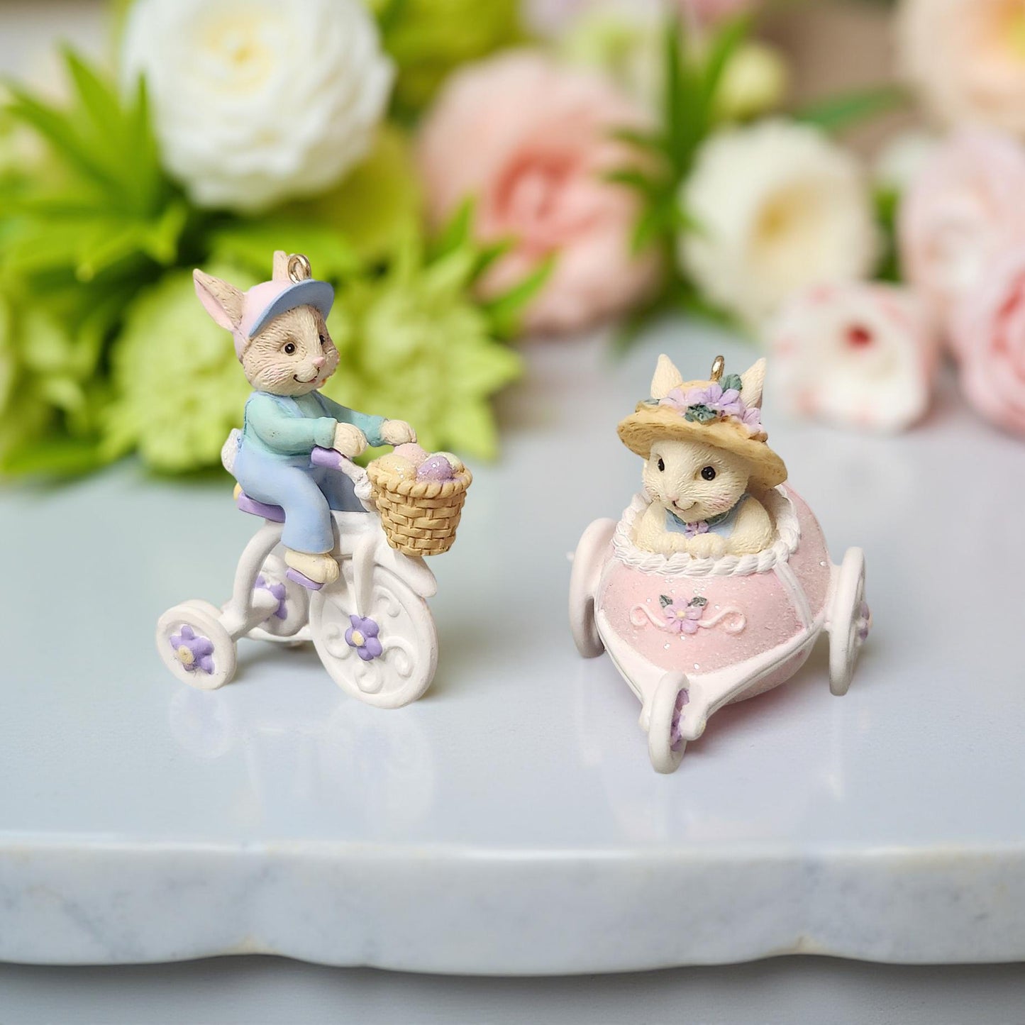 Retro Easter Decor - Hallmark Series Ornaments