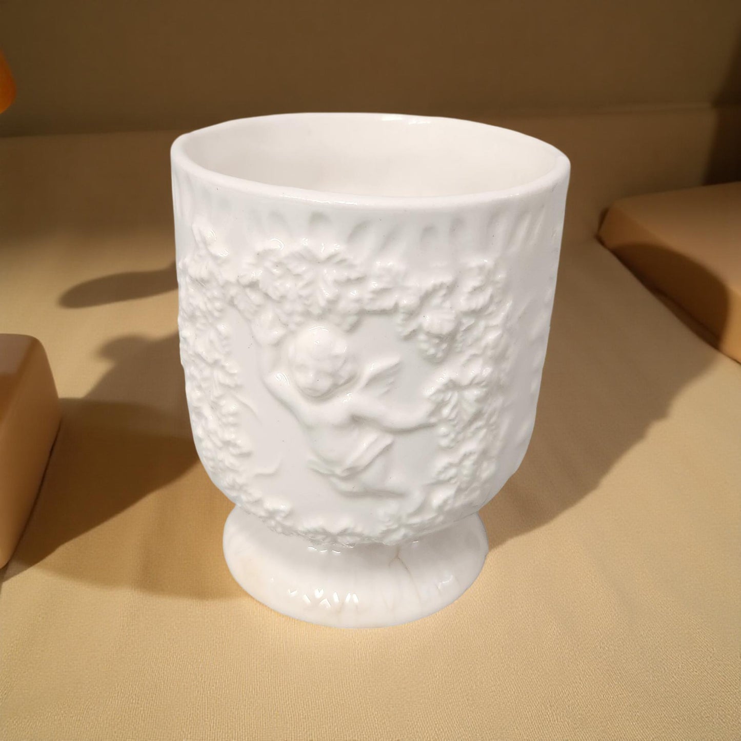 Lifton White Porcelain Toothpick Holder