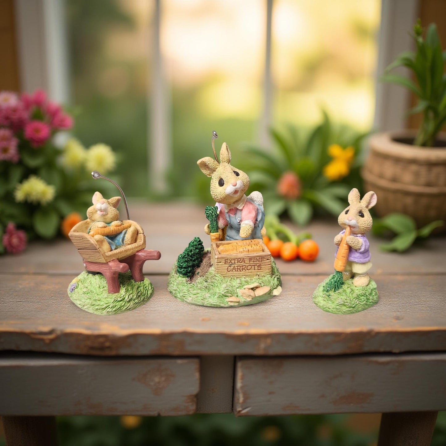 Retro Easter Decor - Hallmark Series Ornaments