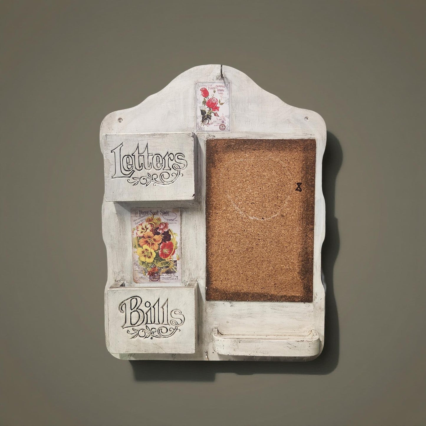 Handcrafted Letter and Bill Holder β by Ms. Linda Richard