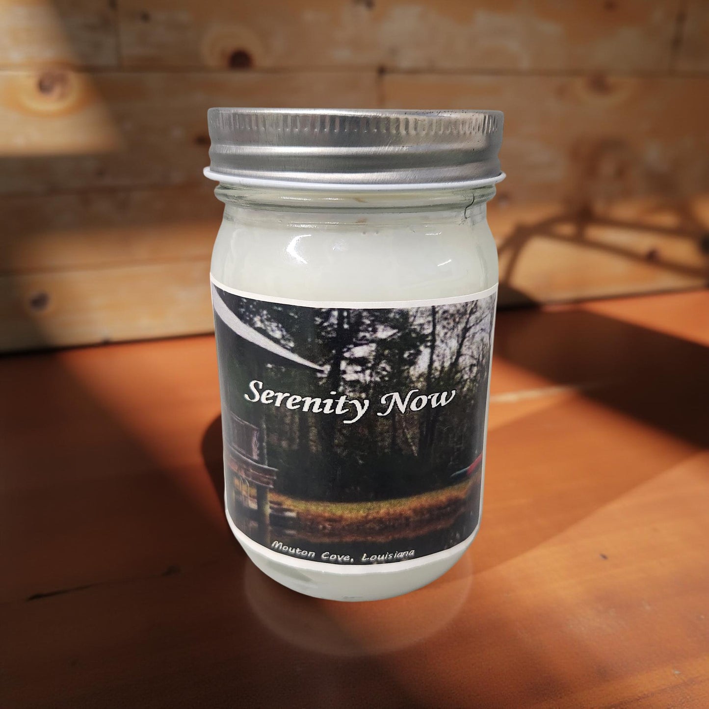 Mason Jar Luxury Wax Candles - Louisiana Scenery