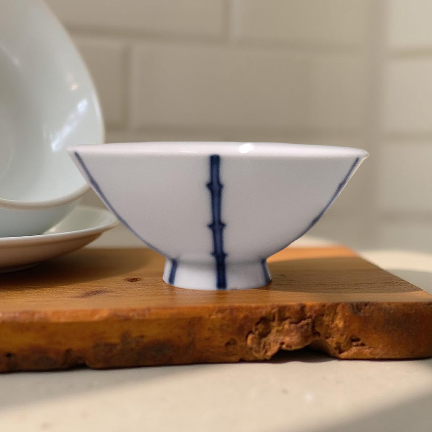 Asian Porcelain Rice Bowl