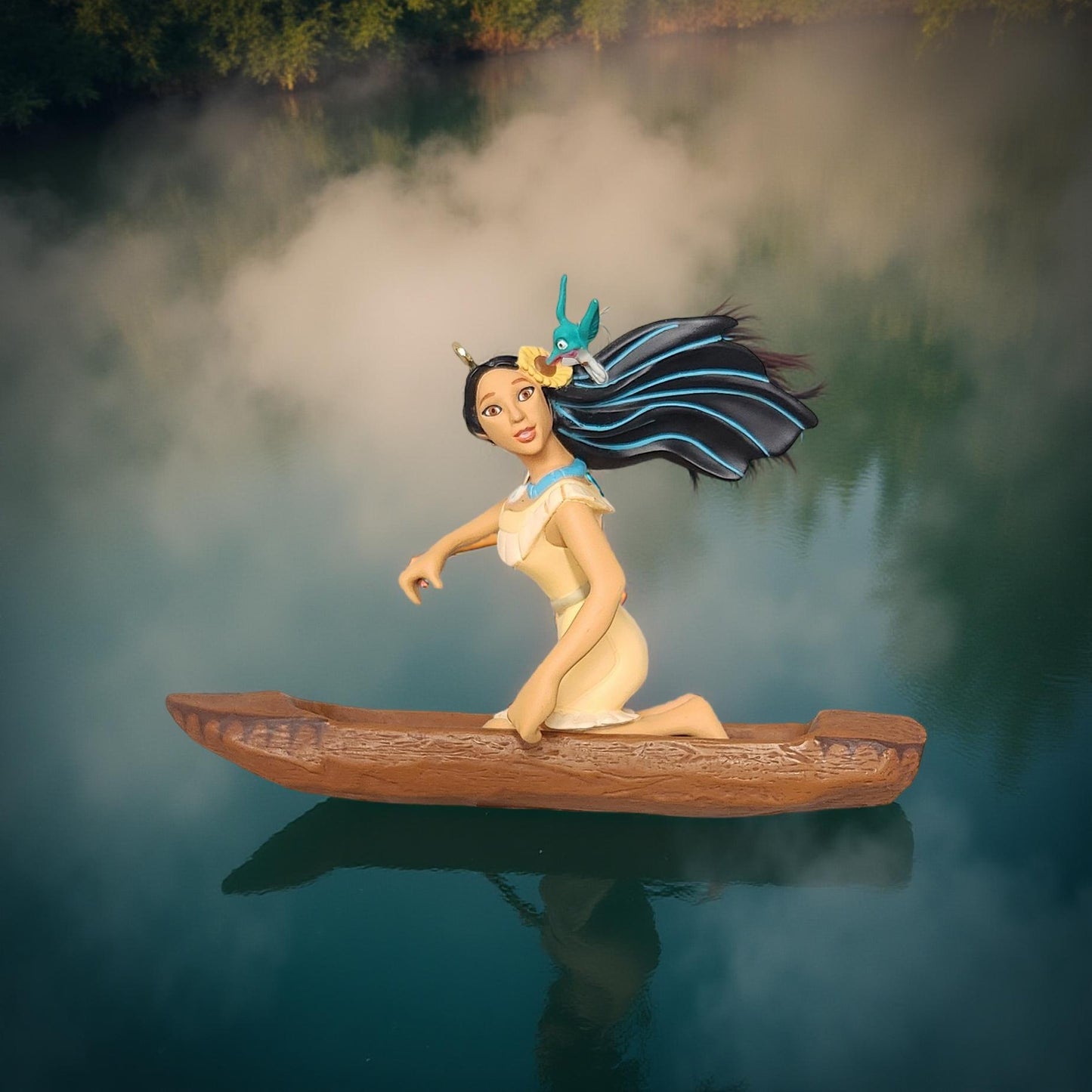 Vintage Hallmark Pocahontas Ornaments - Collectible Holiday Decor