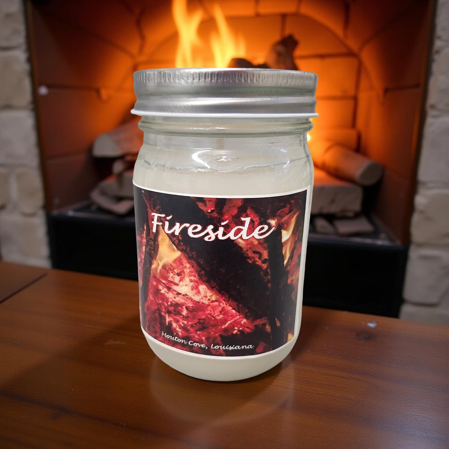 Mason Jar Luxury Wax Candles - Louisiana Scenery