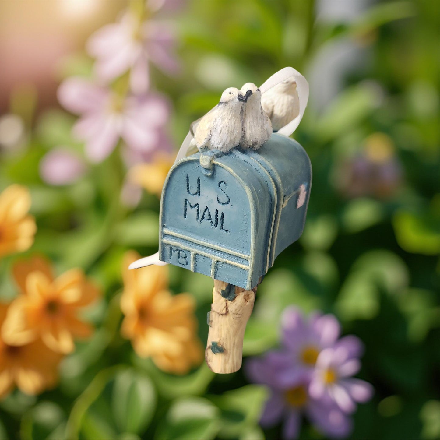 2004 Good Morning Mailbox Ornament - Vintage Marjolein Bastin's Easter Hallmark Collection