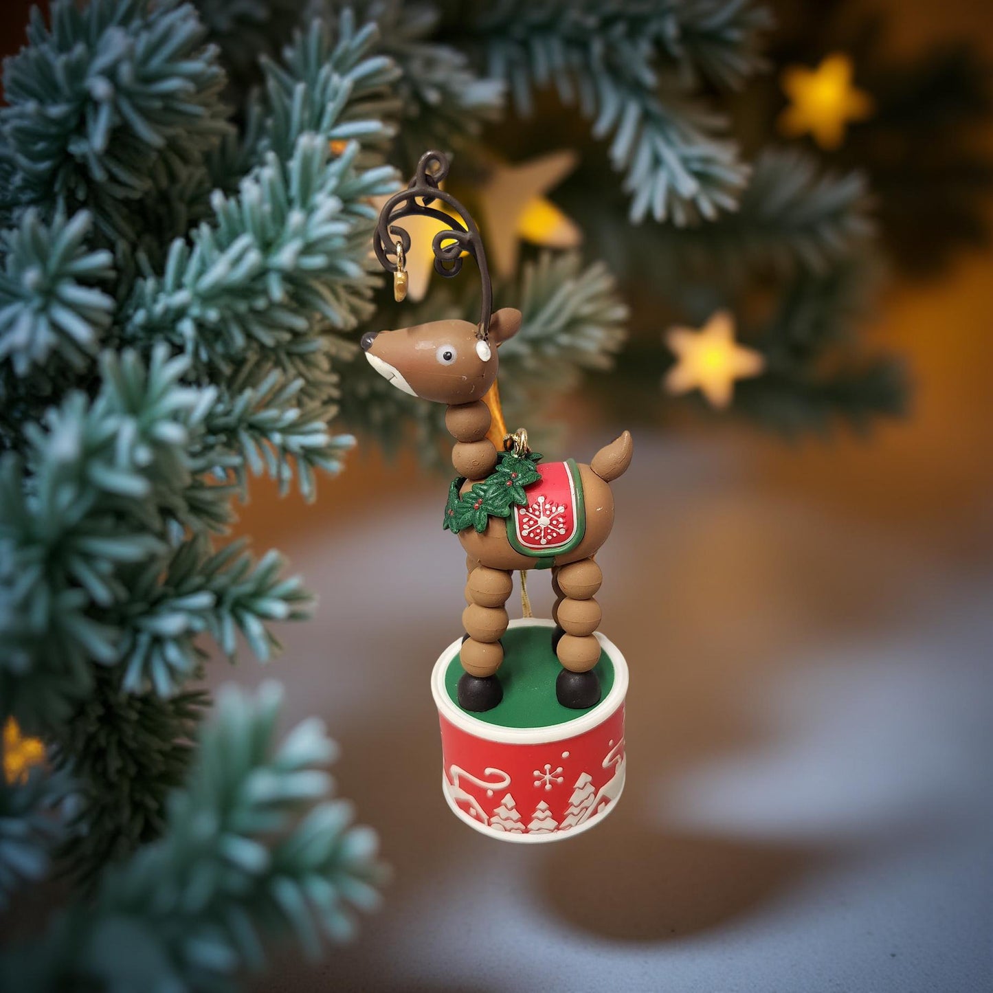 Vintage Hallmark Christmas Ornaments with Motion and Sound
