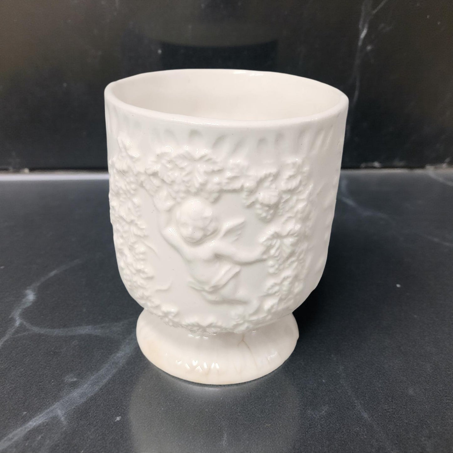 Lifton White Porcelain Toothpick Holder