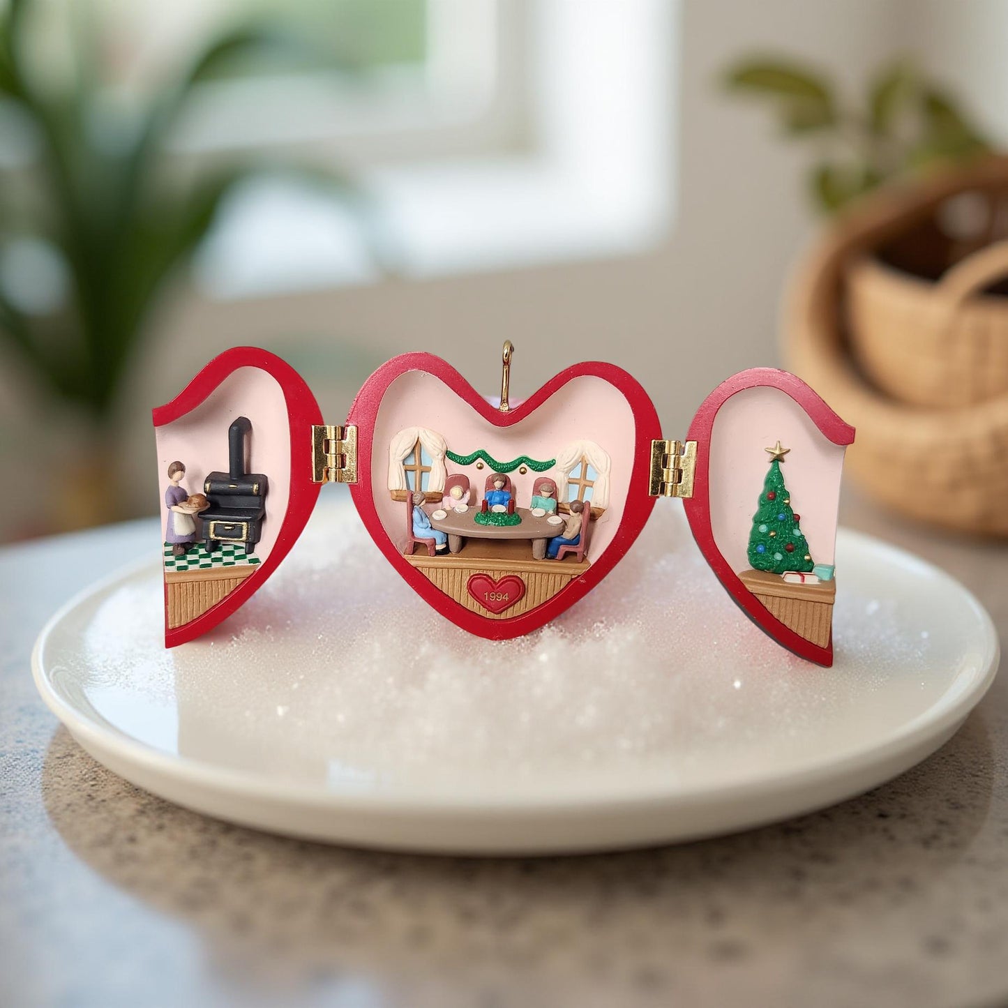 Vintage Heart of Christmas Hallmark Ornaments Collection
