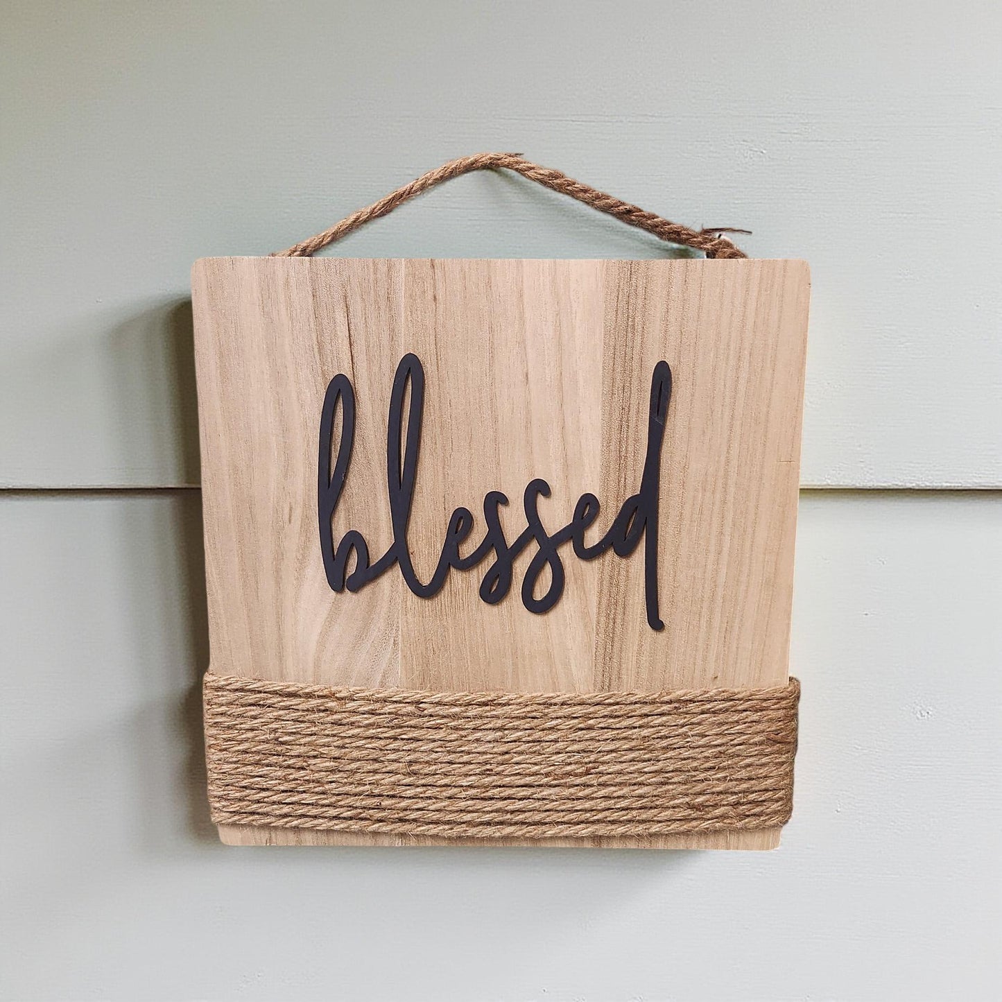 “Blessed” & “Family” Plaques by Heather Theall