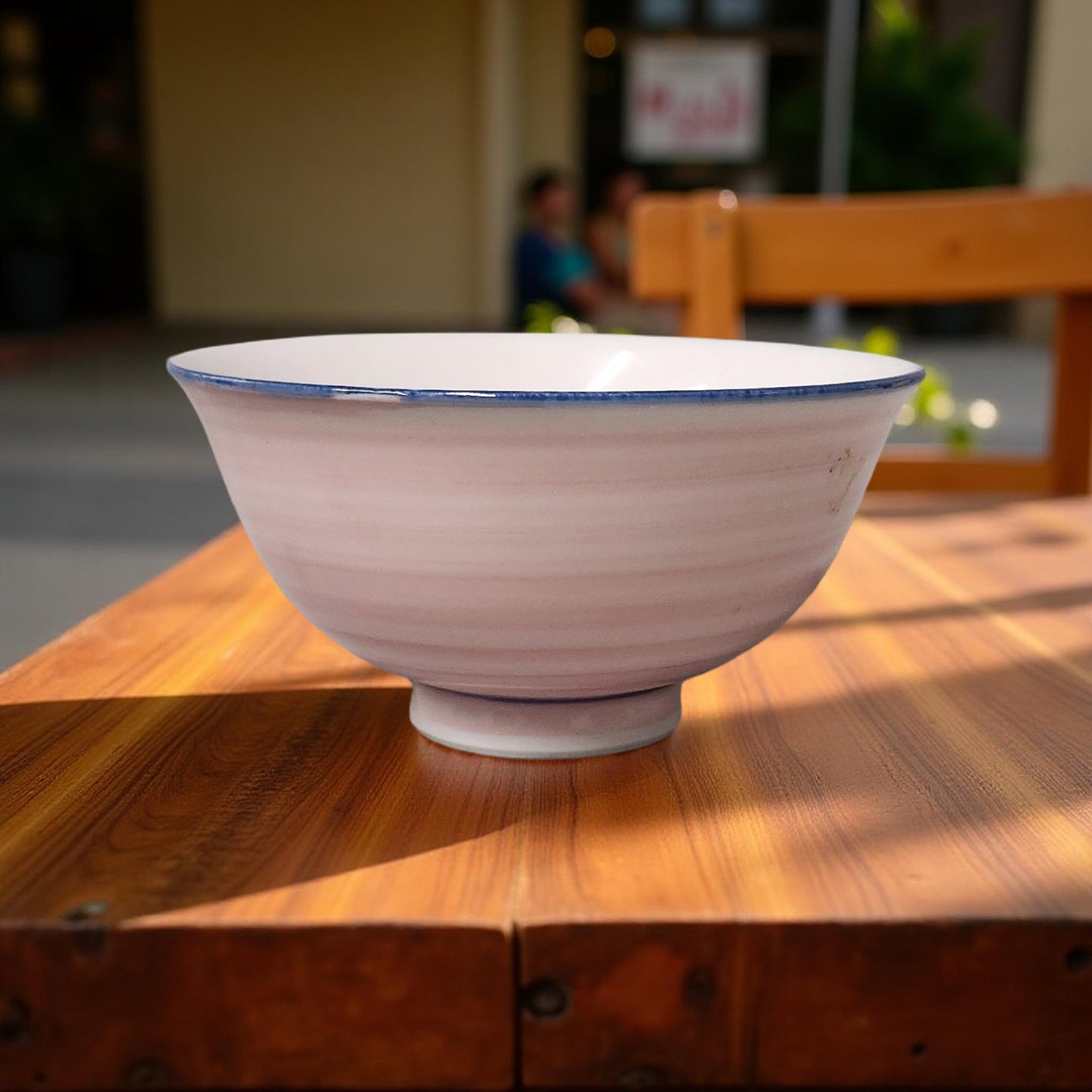 Asian Porcelain Rice Bowl