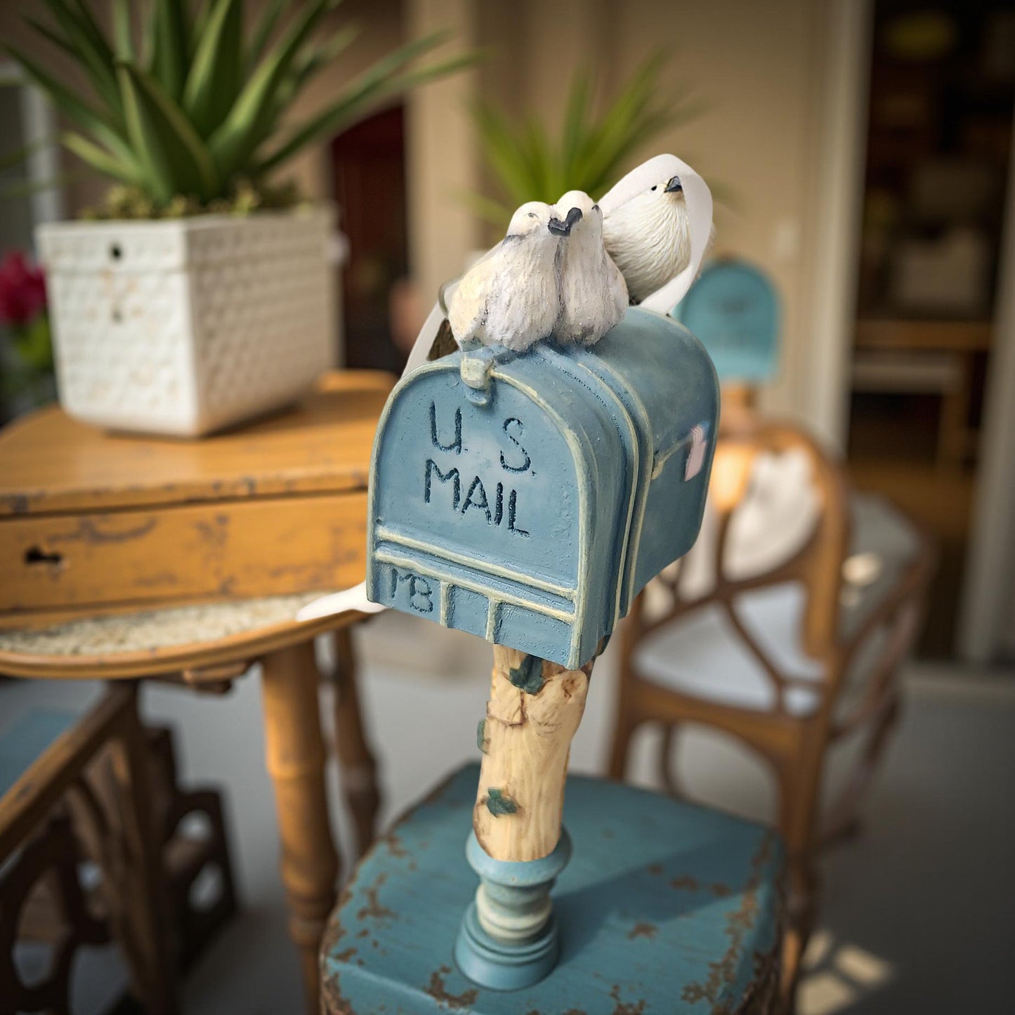 2004 Good Morning Mailbox Ornament - Vintage Marjolein Bastin's Easter Hallmark Collection