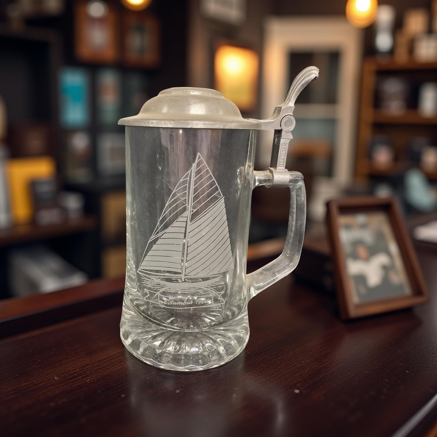 Columbia Old Spice Beer Stein
