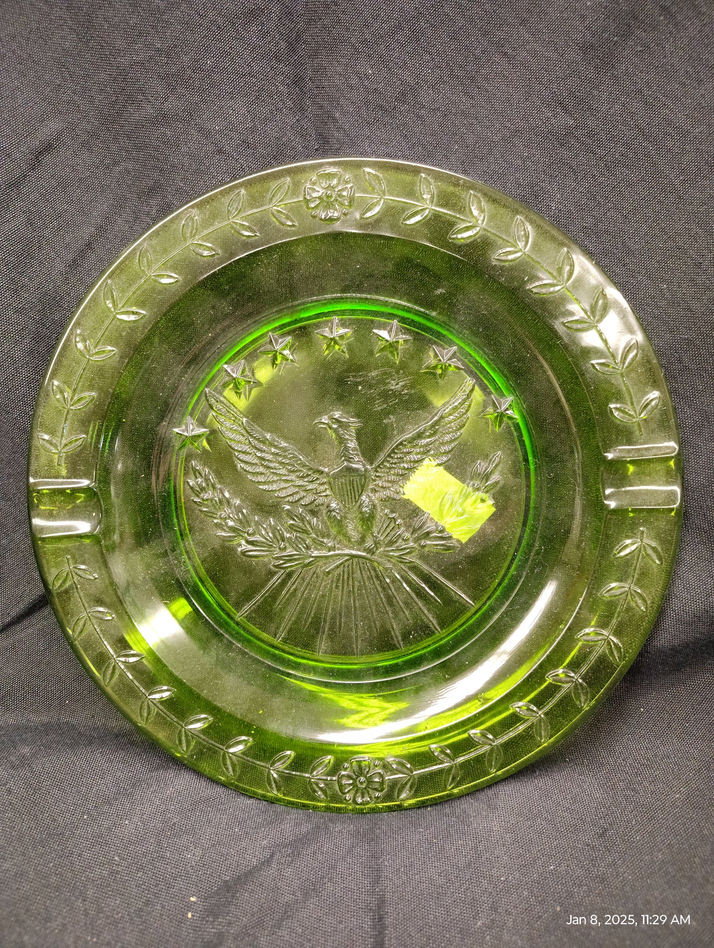 Indiana Glass Co and EO Brody - Avocado Serving Dish