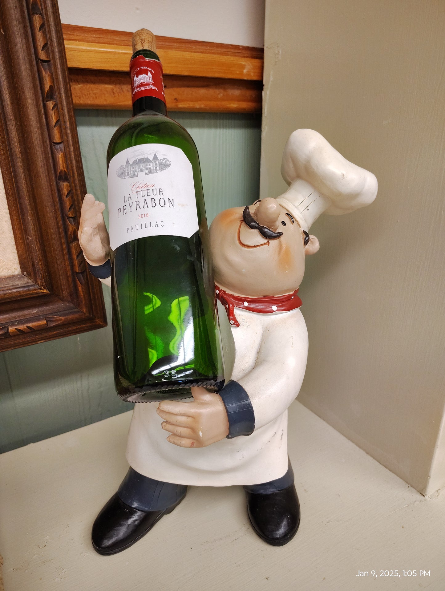 Chef Wine Bottle Holder