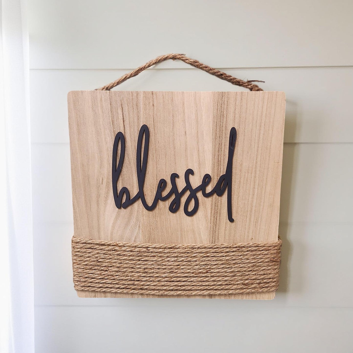 “Blessed” & “Family” Plaques by Heather Theall