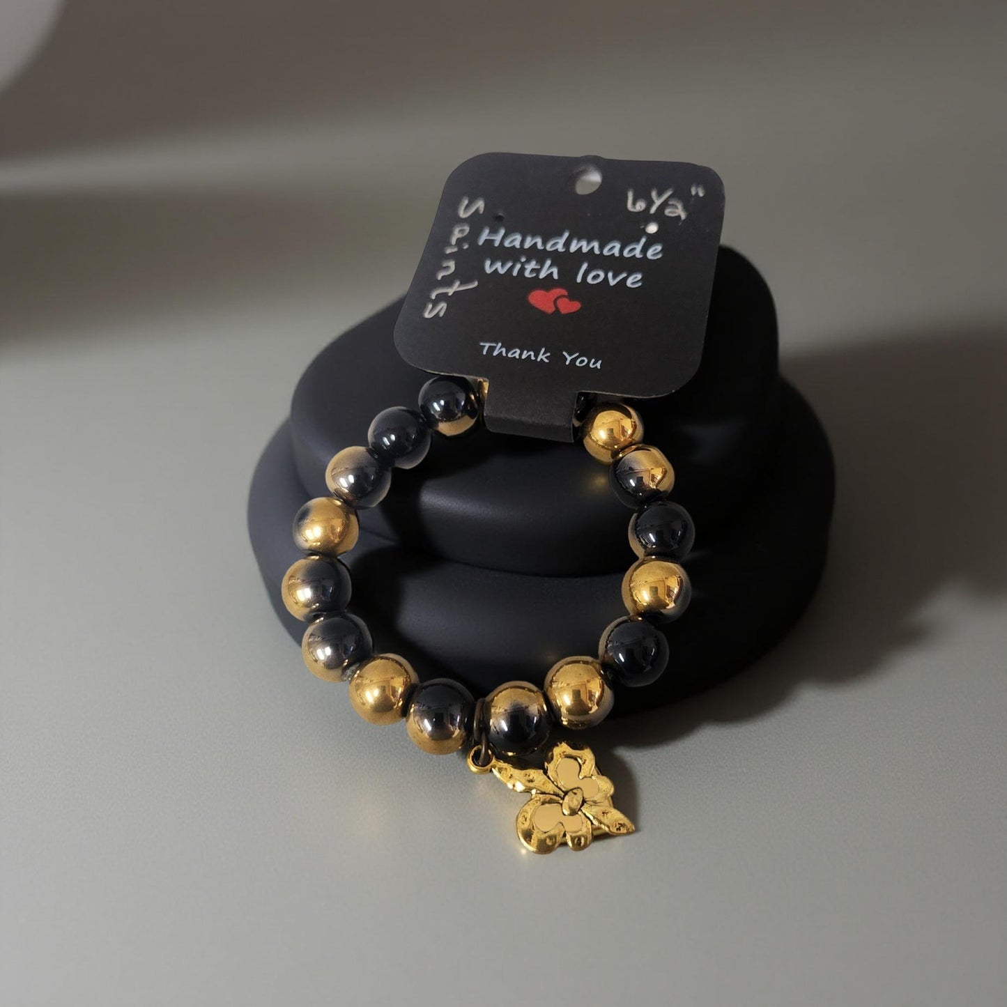 Handmade Saints Fan Bracelet - Football Accessories