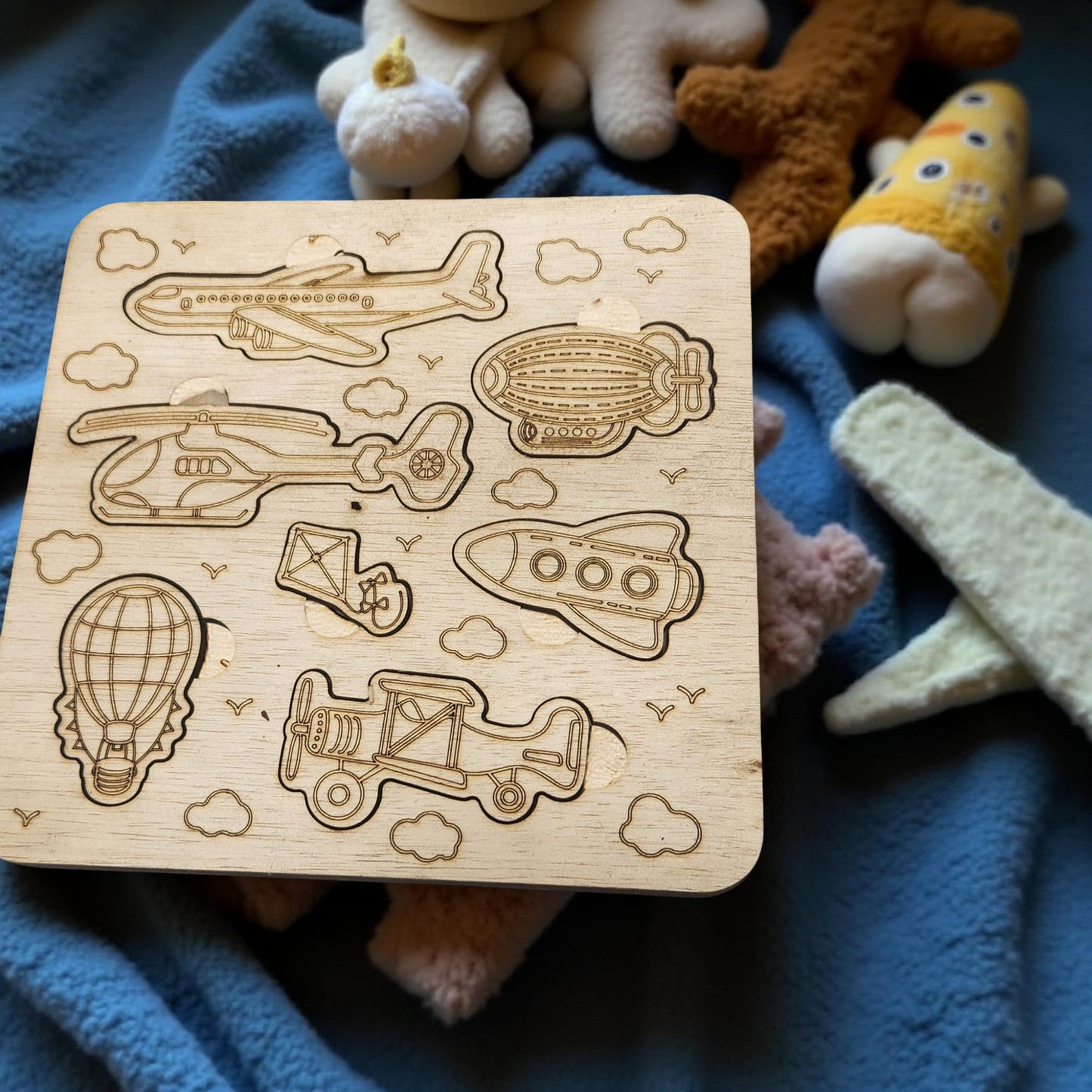 Wooden Engraved Puzzles