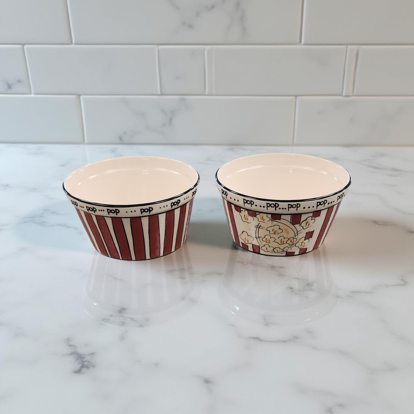 Kitchen Prep 101 by Tabletop Unlimited - Popcorn Bowls set of 2