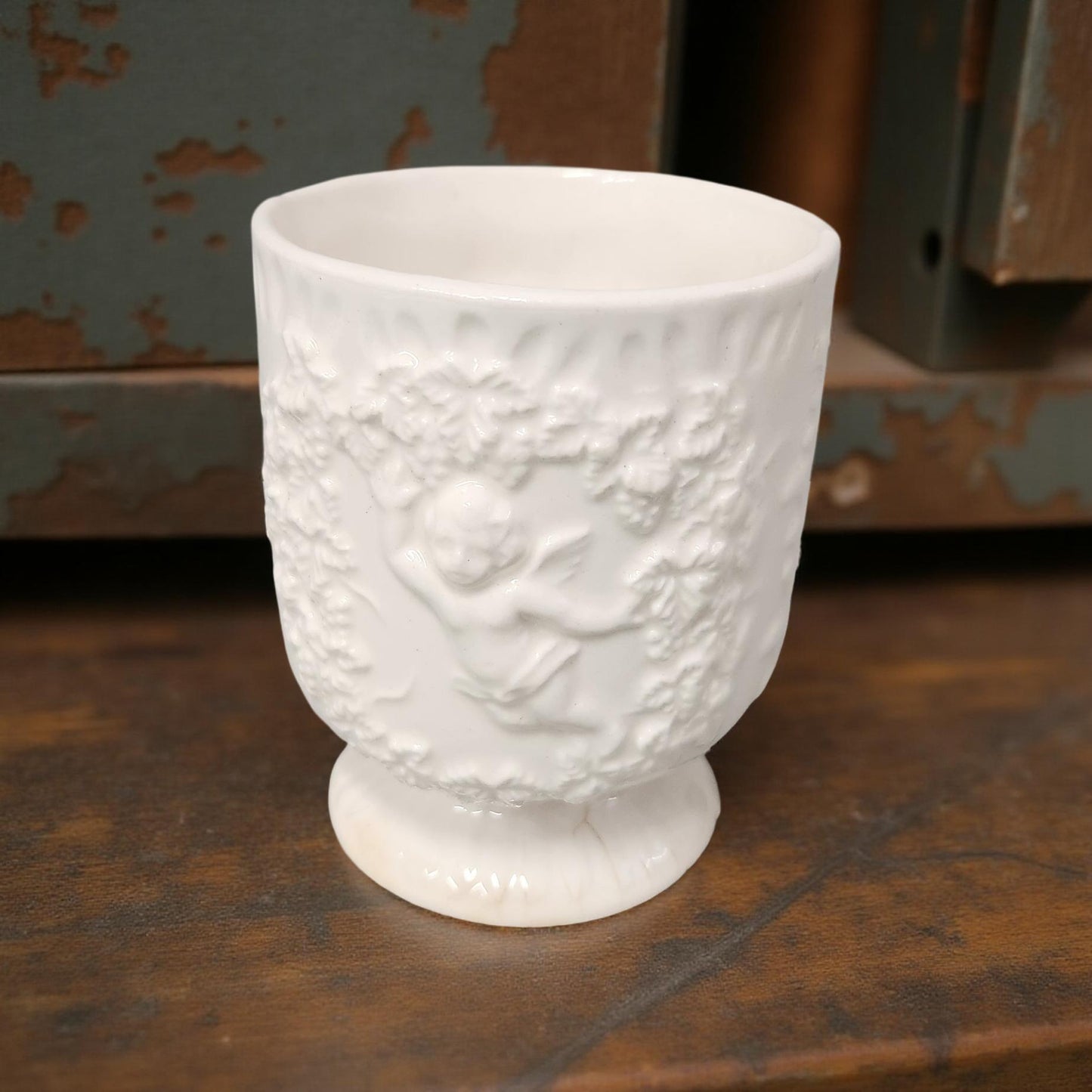 Lifton White Porcelain Toothpick Holder