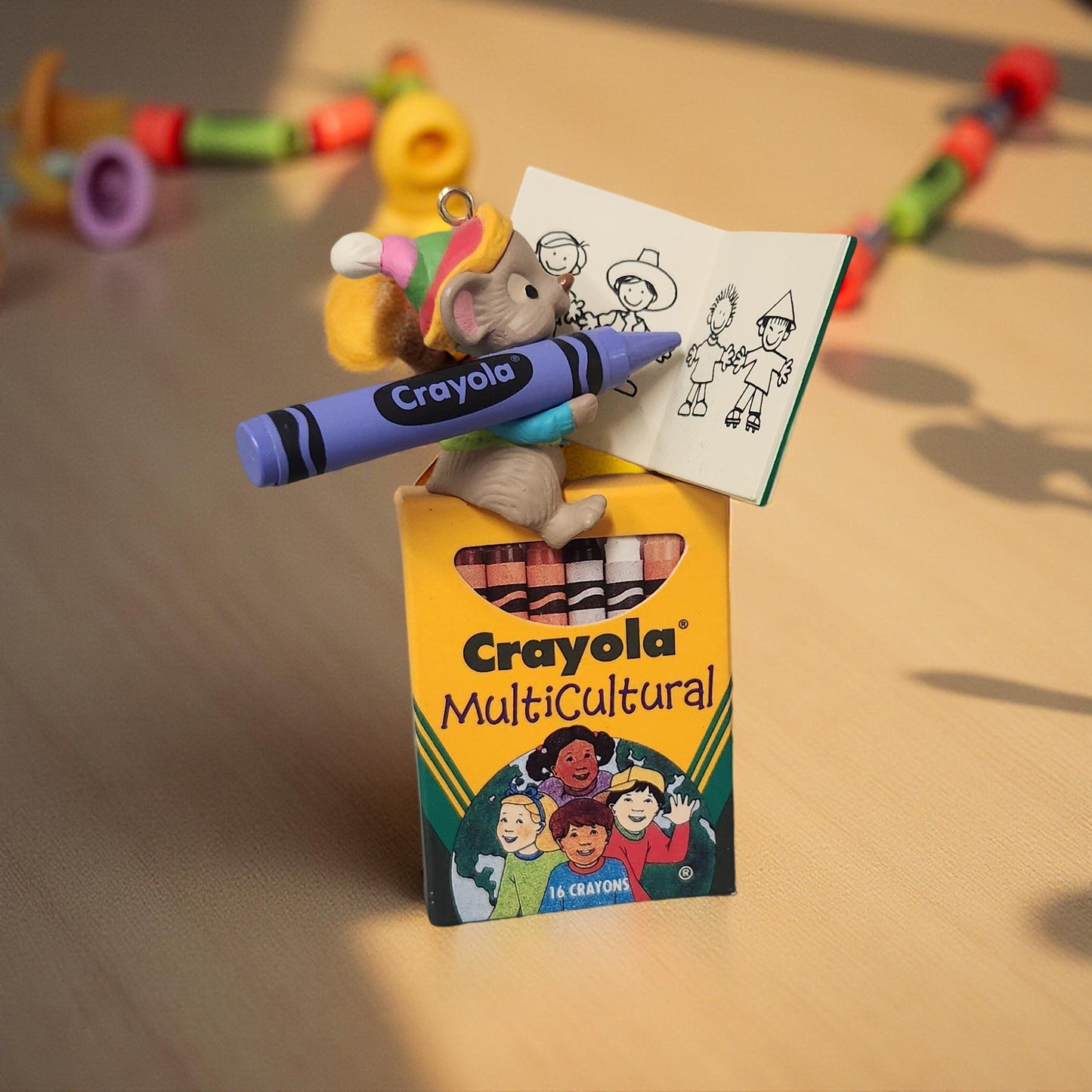 Colorful World Ornament - Crayola Bright Hallmark Collection