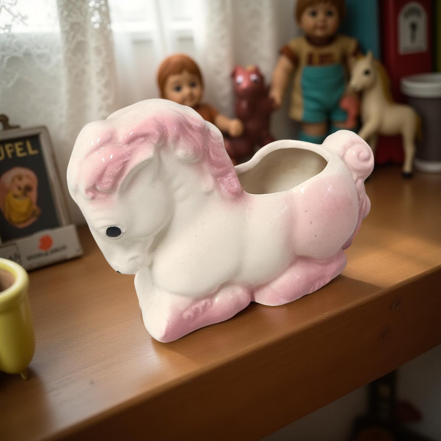 Whimsical Vintage Horse Planters