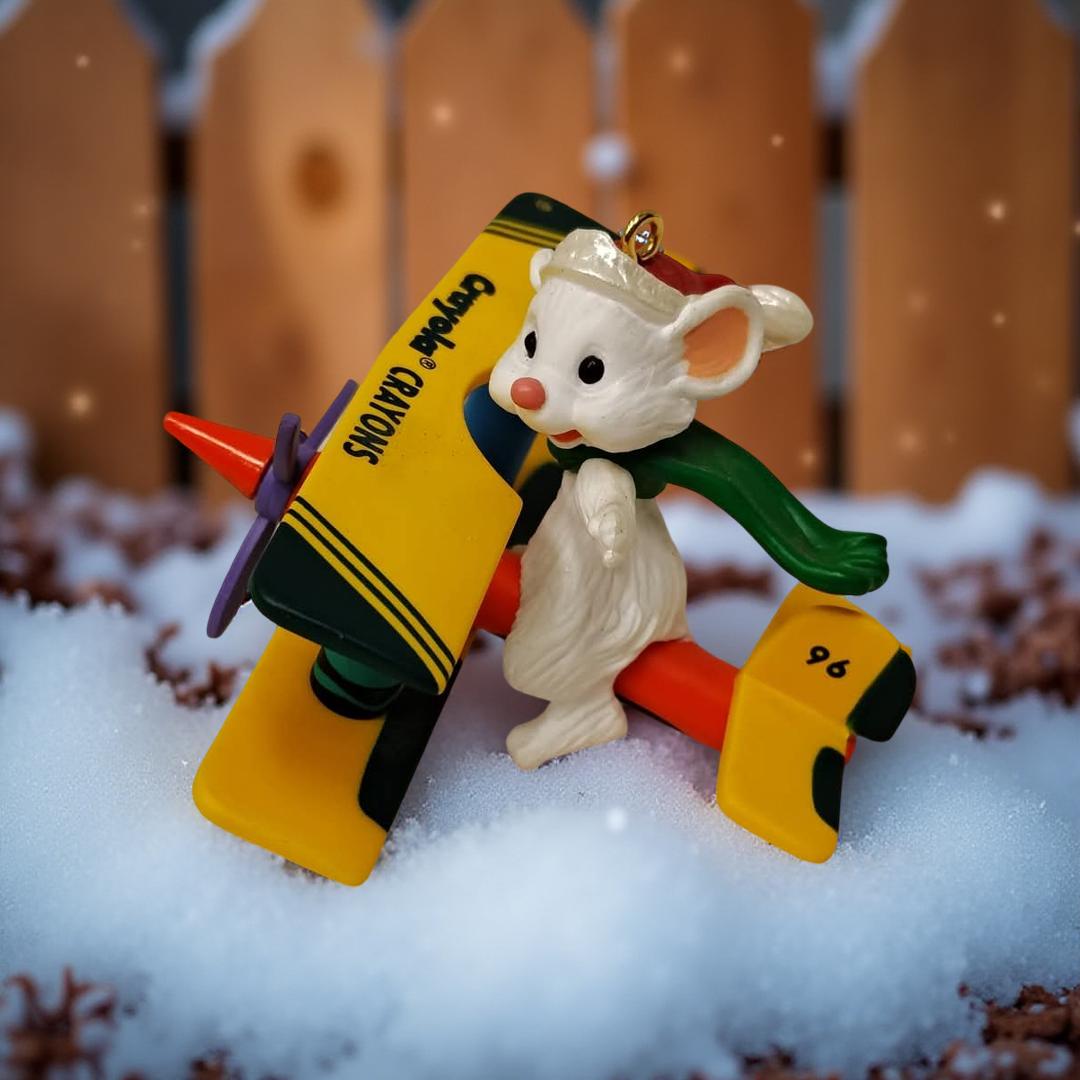 Bright Flying Ornament - Crayola Bright Hallmark Collection