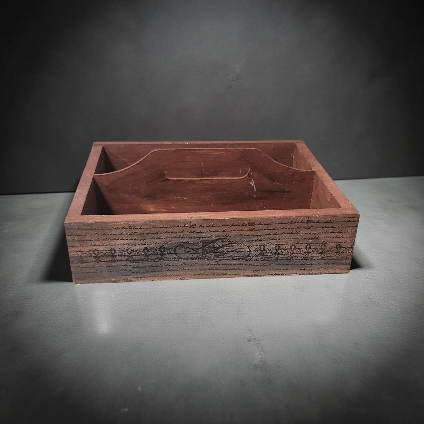 Wooden Organizer Tray - One of a Kind Decor